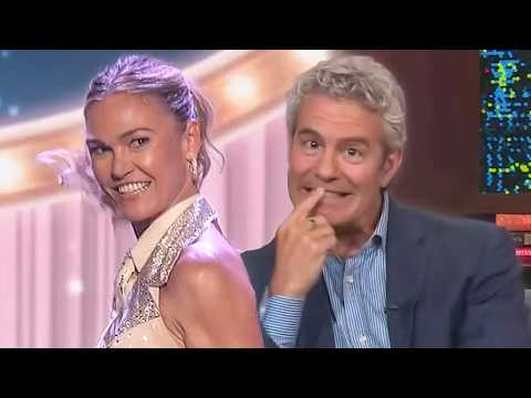 Andy Cohen APOLOGIZES to Julia Stiles After DWTS Call Out Over Bad Dancing