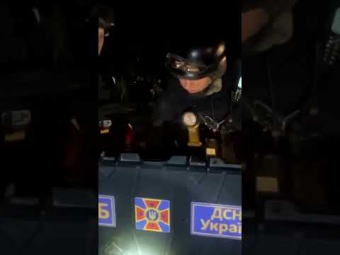 MASSIVE Fire Engulfs Ukraine Shopping Center After Nighttime Russian Drone Strike #shorts