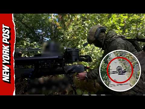 Russia Releases Footage Claiming Strikes on Ukrainian Armored Vehicle and Dugout