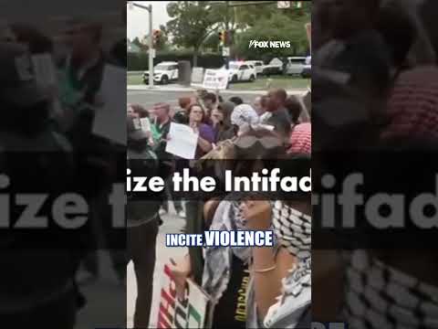 WATCH: Anti-Israel mob protests outside Ed Sheeran concert #foxnews #news #shorts #protest