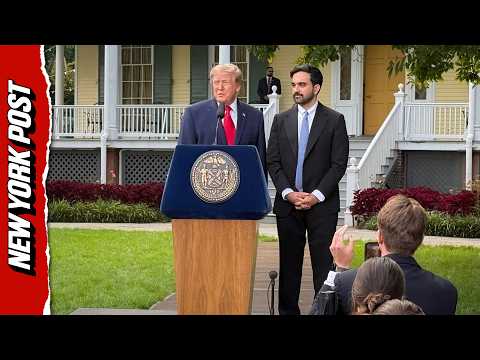 Trump Laughs Off Media Boycott Claims During Packed Briefing with Mamdani
