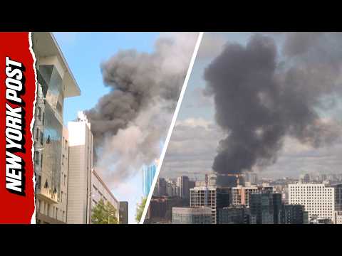 Explosions Echo Throughout Ukraine During Russian Daylight Attack: Two Dead