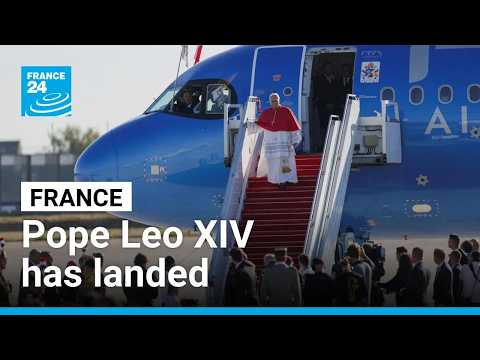 REPLAY : Pope Leo XIV arrives in France for four-day visit • FRANCE 24 English