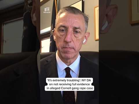 ‘It’s extremely troubling’: NY DA on not receiving full evidence in alleged Cornell gang rape case
