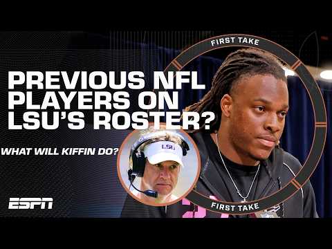 Stephen A. says Kiffin WON’T start the two NFL players? ‘Break these kids’ hearts’! 💔😬 | First Take