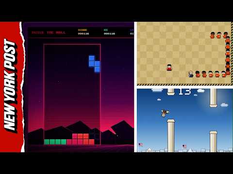 White House Debuts MAGA Makeover Of Classic Arcade Games