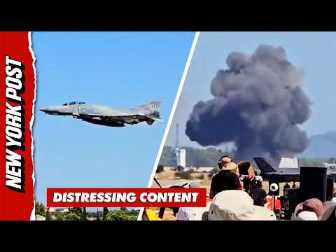 Happy Airshow Turns Horrific as Spectators Watch Fighter Jet Crash and Explode