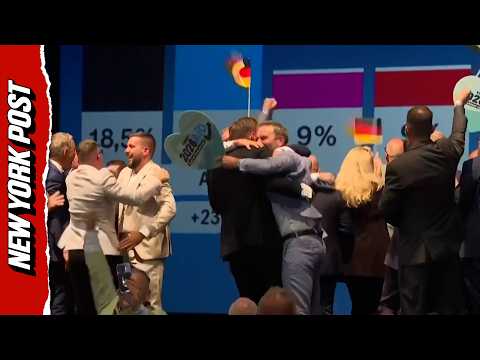 Far-right Germany AfD Supporters Erupt in Cheers For State Election Win