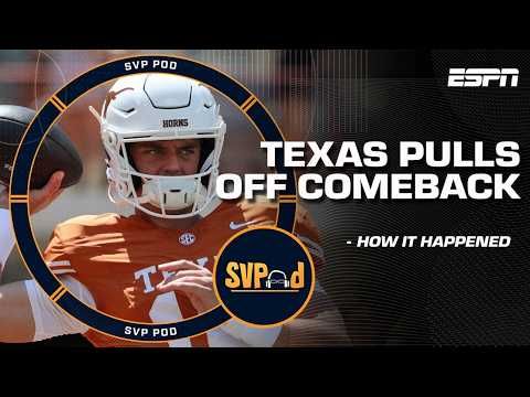 Texas STAYED IN THE FIGHT! How Texas STORMED BACK to Beat Ohio State | SVPod