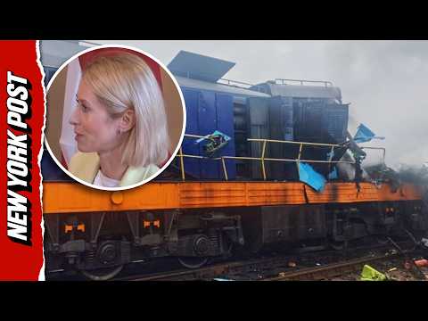Russian Drone Strike on Ukraine Train Was Meant to Scare West, EU Official Says