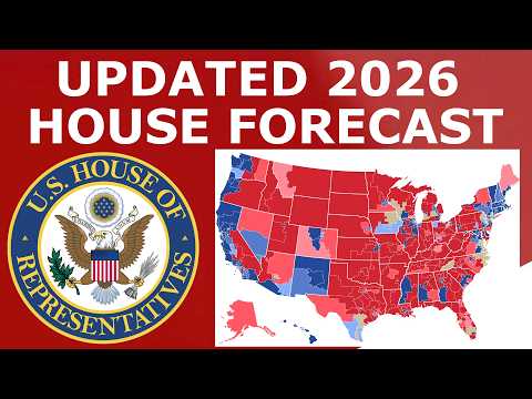 Updated 2026 House Map Prediction (October 16, 2026)