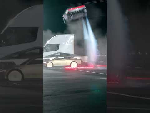 Tesla’s FLYING Roaster Performs Insane Gravity-Defying Maneuvers #shorts