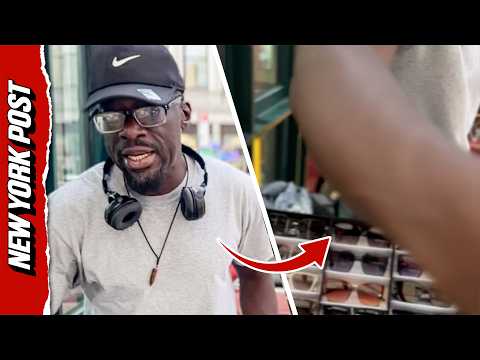 Moment Canal Street Vendor ATTACKS NY Post Reporter