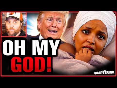 Ilhan Omar ADMITS Fraud Accidently In TRAINWRECK Interview & FLEES DC Home