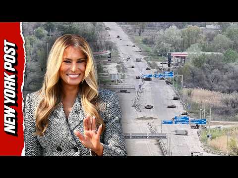 First Lady Melania Trump Brokers Cease-Fire Deal in Ukraine City Oleshky to Evacuate Residents