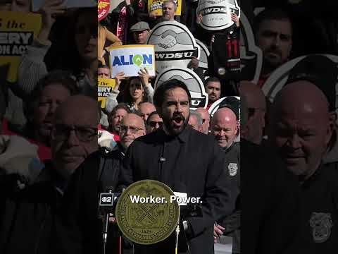 Mamdani Rallies for Delivery Driver Protections Bill Amid Backlash Over Job Loss Fears #shorts