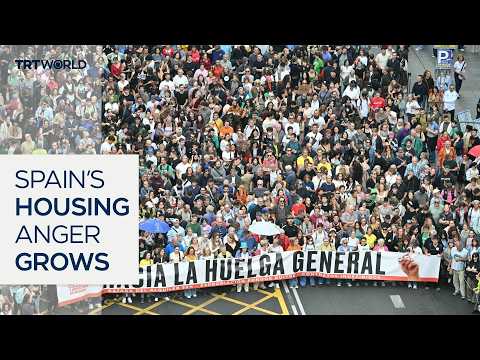 Spain housing crisis fuels nationwide protests