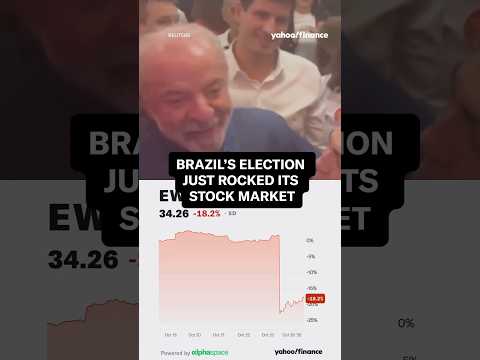 Brazil’s election rocks its stock market after Lula da Silva wins