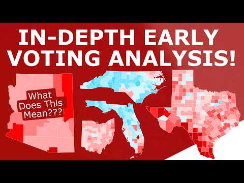 ANALYZING Early Vote Data From KEY Midterm States!