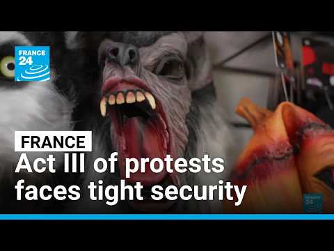 French Interior Minister fears disorder after dark on Halloween • FRANCE 24 English