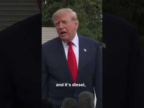 Trump allows US to buy Russian diesel to address surging fuel costs #shorts